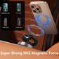 360° Folding Magnetic Phone Holder with Vacuum Suction | Strong Dashboard & Windshield Car Mount | Adjustable Mobile & Desk Stand