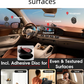 360° Folding Magnetic Phone Holder with Vacuum Suction | Strong Dashboard & Windshield Car Mount | Adjustable Mobile & Desk Stand