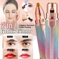 2-in-1 Flawless Eyebrow Trimmer | USB Rechargeable 2in1 Flawless Trimmer With Wire & Cleaning Brush | Eyebrow & Upper Lips Trimmer For Women (Rechargeable)