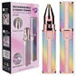 2-in-1 Flawless Eyebrow Trimmer | USB Rechargeable 2in1 Flawless Trimmer With Wire & Cleaning Brush | Eyebrow & Upper Lips Trimmer For Women (Rechargeable)